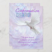 Religiöse Bestätigung Einladung (Vorne/Hinten)