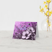 Religiöse Bibel Verse Faith Karte (Gelbe Blume)