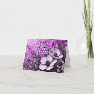 Religiöse Bibel Verse Faith Karte