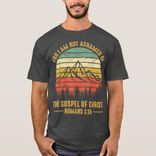 Religiöse Bibel Verse Römer 116 Evangelium Jesus C T-Shirt