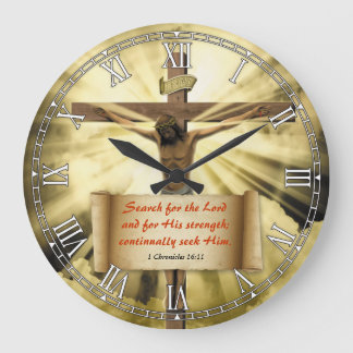 Religiöse Bibel Zitat Verse personalisierbare Uhr