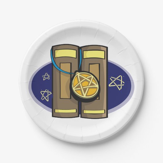 Religiöse Bibeln Pappteller (Vorderseite)