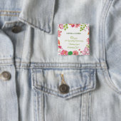 Religiöse Blume zum 55. Hochzeitstag Button (Beispiel)