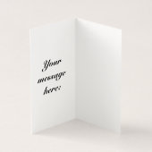 Religiöse Botschaft für die Familie (Innenseite)