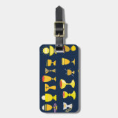 Religiöse Chalices Gepäckanhänger (Vorderseite vertikal)