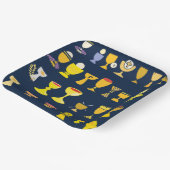 Religiöse Chalices Pappteller (Gewinkelt)