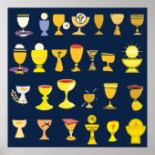 Religiöse Chalices Poster (Vorne)
