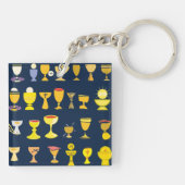 Religiöse Chalices Schlüsselanhänger (Rückseite)