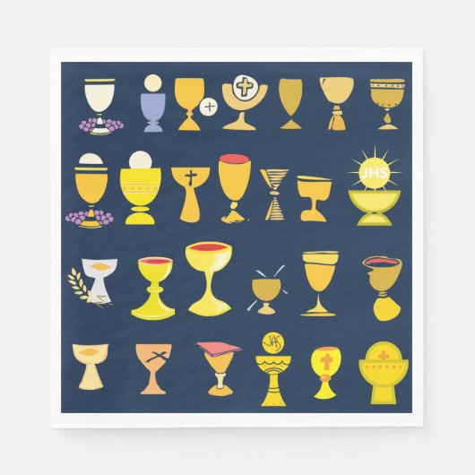 Religiöse Chalices Serviette (Vorderseite)