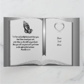 Religiöse Christliche 60. Hochzeitskarte Karte (Innenseite)