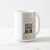 religiöse christliche Bibelmanuskriptkunst Kaffeetasse (VorderseiteRechts)