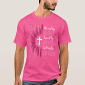 Religiöse Christliche Blume gesegnet von Gott geli T-Shirt (Vorderseite)