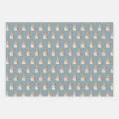 Religiöse Christliche Engel Mary & Joseph Weihnach Geschenkpapier Set (Vorderseite 2)