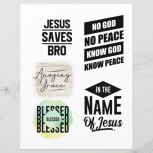 Religiöse christliche Jesus-Zitate Bibelvers