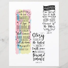 Religiöse Christliche Jesus zitiert Bibelverse