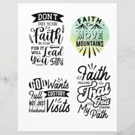 Religiöse Christliche Jesus zitiert Bibelverse