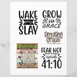 Religiöse Christliche Jesus zitiert Bibelverse