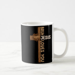 Religiöse Christliche Jungs Teens Kinder Bruh Jesu Kaffeetasse