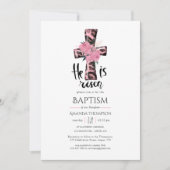 Religiöse, Christliche Taufe Einladung (Vorderseite)