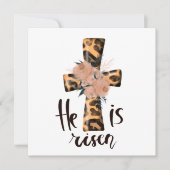 Religiöse Christliche Taufe Einladung (Vorderseite)