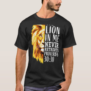 Religiöse Christliche Verse Lion Judah Graphic auf T-Shirt