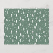 Religiöse Christliche Weihnachtskarte (Rückseite)