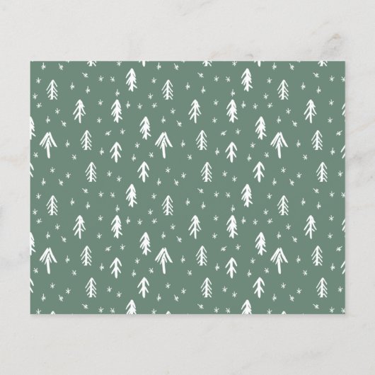 Religiöse Christliche Weihnachtskarte (Rückseite)