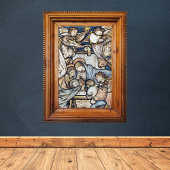 Religiöse Christliche Weihnachtskrippe Burne-Jones Poster