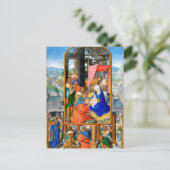 Religiöse Christliche Weihnachtskrippe Drei Könige Feiertagspostkarte (Stehend Vorderseite)