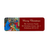 Religiöse Christliche Weihnachtskrippe im Mittelal (Vorne)