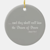 Religiöse Cowboy Church Western Ornament (Hinten)