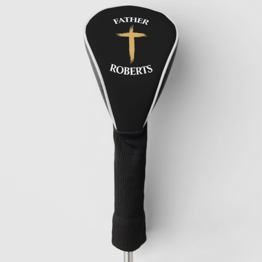 Religiöse Cross Golf Head Cover Headcover (Vorderseite)