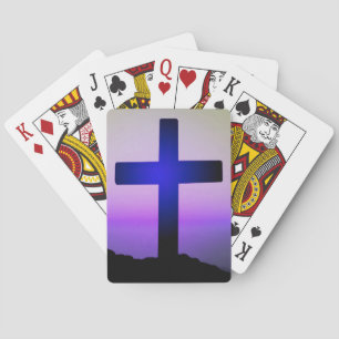 Religiöse Cross-Playing Cards Spielkarten