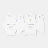 Religiöse Cross Sage Grüne Skripttaufe Geschenkschachtel (Ungefaltet)