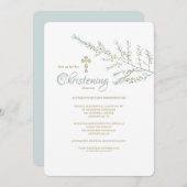 Religiöse Einladung einer empfindlichen Zweigstell (Vorne/Hinten)