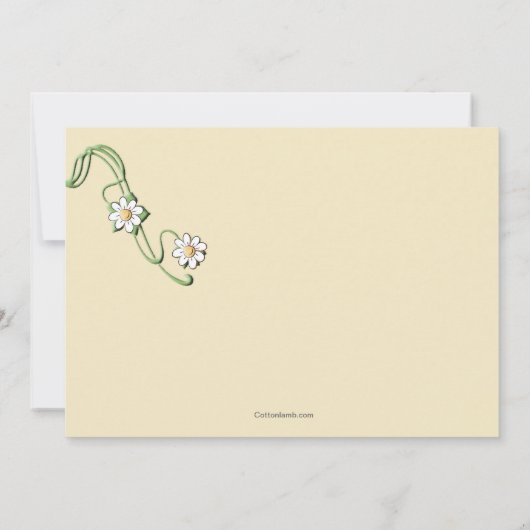 Religiöse Einladung über Grönland (Rückseite)