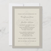 Religiöse Einladung über Wasserzeichen (Vorderseite)