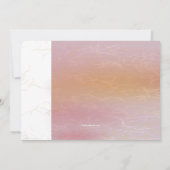 Religiöse Einladung von White Magnolia (Rückseite)