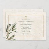 Religiöse Einladungen für Olivenzweige (Vorne/Hinten)