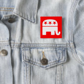 Religiöse Elefantenschaltfläche Button (Beispiel)