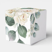 Religiöse Elegante Rose Grünes Wash Cross Geschenkschachtel (Rückseite)