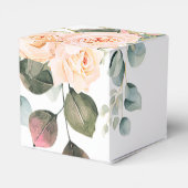 Religiöse Elegante Rose Rosa Wash Cross Geschenkschachtel (Rückseite)