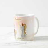Religiöse Engel Personalisiert Kaffeetasse (VorderseiteRechts)