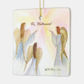 Religiöse Engel Personalisiert Keramikornament (Links)