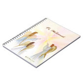 Religiöse Engel Personalisiert Notizblock (Linke Seite)