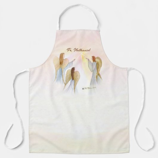 Religiöse Engel Personalisiert Schürze (Vorderseite)
