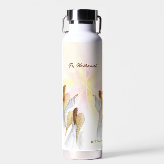 Religiöse Engel Personalisiert Trinkflasche (Vorne)