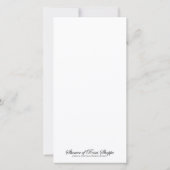 Religiöse Erntedank Jungfrau Mary Jesus katholisch Dankeskarte (Rückseite)