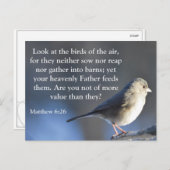 Religiöse Förderung Postkarte (Vorne/Hinten)