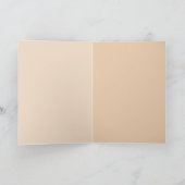 Religiöse Form-Poesie Karte (Innenseite)